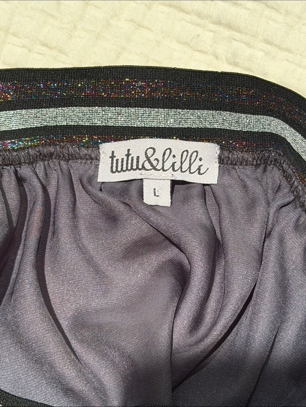Tutu & Lilli Tiered Maxi Skirt with Elastic Accent Waist - Picture 2 of 2